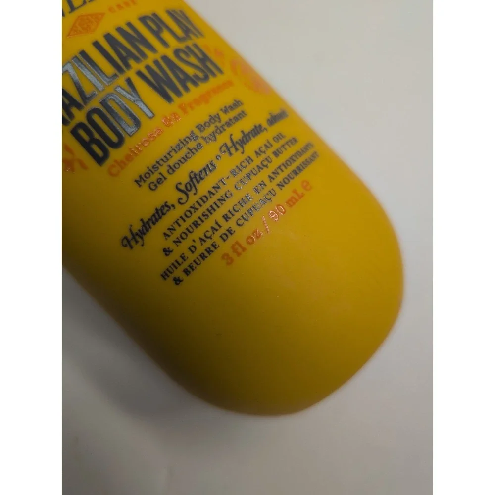 NEW LOT 2☀️Sol De Janeiro Brazilian Play Beija Flor Elasti Body Wash Gel 3oz/90m